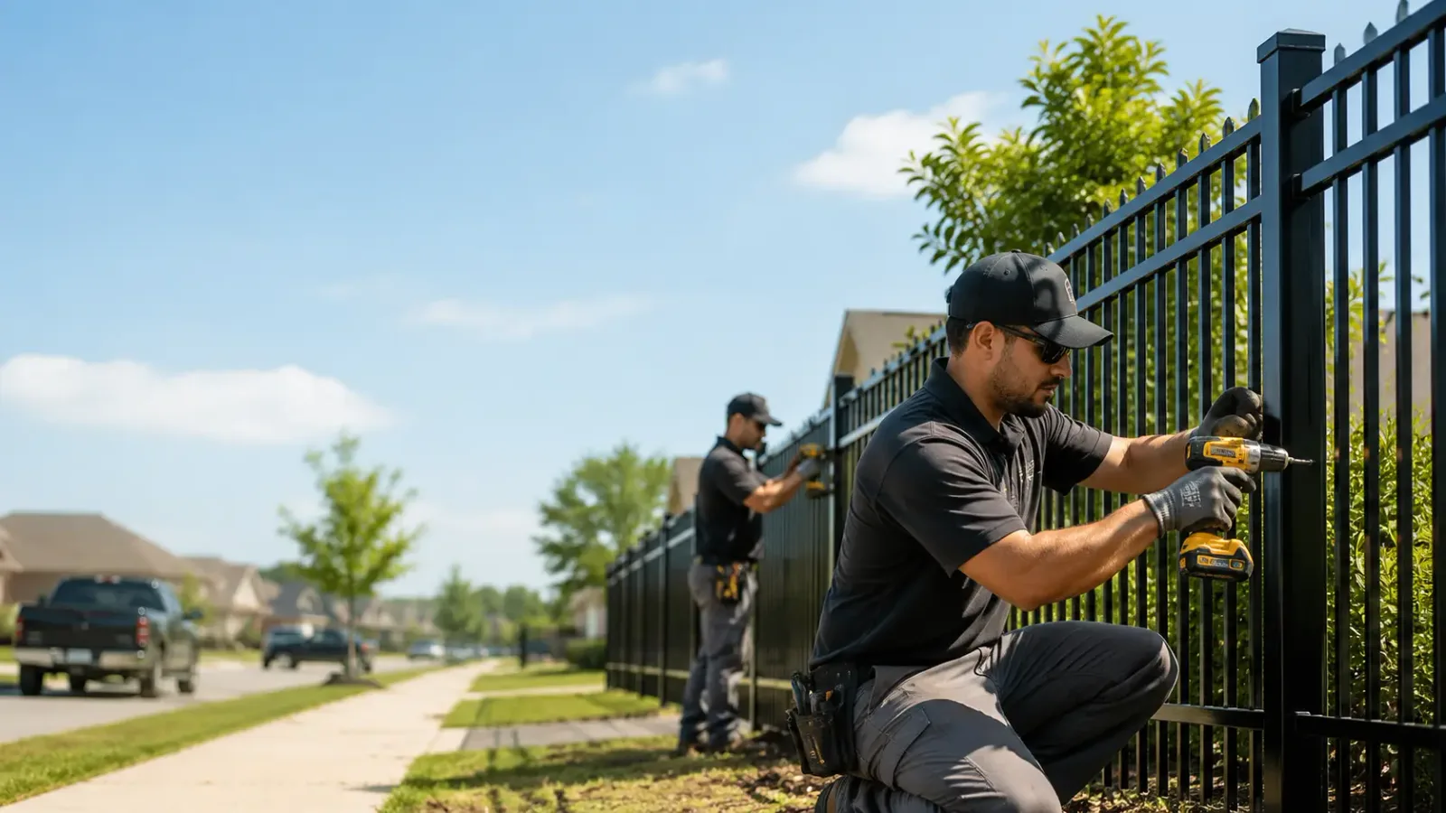 Metal Fence Installation in Shields, ND